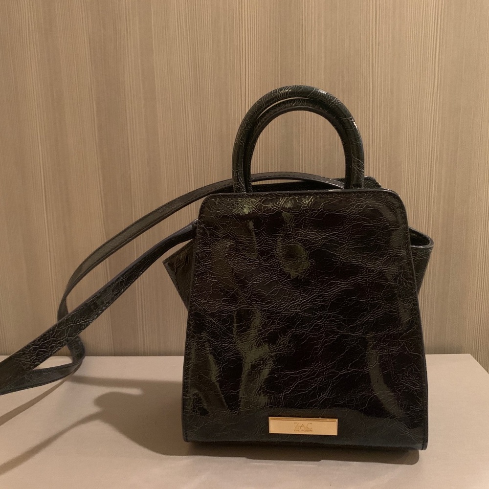 Zac Posen mini patent leather crossbody bag